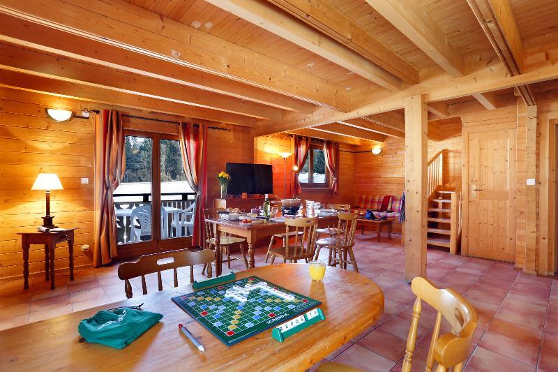 Residence Nemea Les Chalets Du Bois De Champelle Morillon Exterior photo